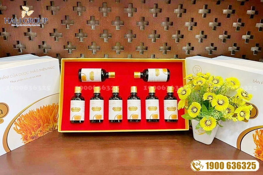 Đông trùng hạ thảo dạng nước Thiên Phúc - thực phẩm tuyệt vời chăm sóc và tăng cường sức khỏe